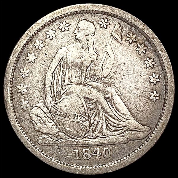 1840 ND Seated Liberty Dime CLOSELY UNCIRCULATED