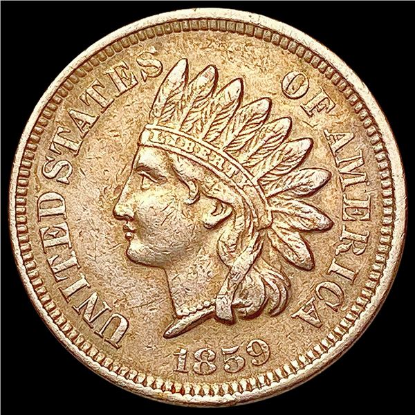1859 Indian Head Cent CLOSELY UNCIRCULATED