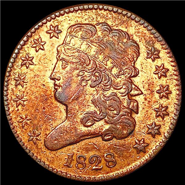 1828 Classic Head Half Cent CLOSELY UNCIRCULATED