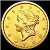 Image 1 : 1849 Rare Gold Dollar CLOSELY UNCIRCULATED