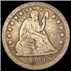 Image 1 : 1859-S Seated Liberty Quarter NICELY CIRCULATED