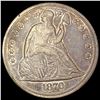 Image 1 : 1870 Seated Liberty Dollar NEARLY UNCIRCULATED