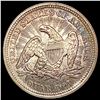 Image 2 : 1853 ARR&RAYS Seated Liberty Quarter UNCIRCULATED