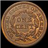 Image 2 : 1855 Upright 55 Braided Hair Large Cent CLOSELY UN