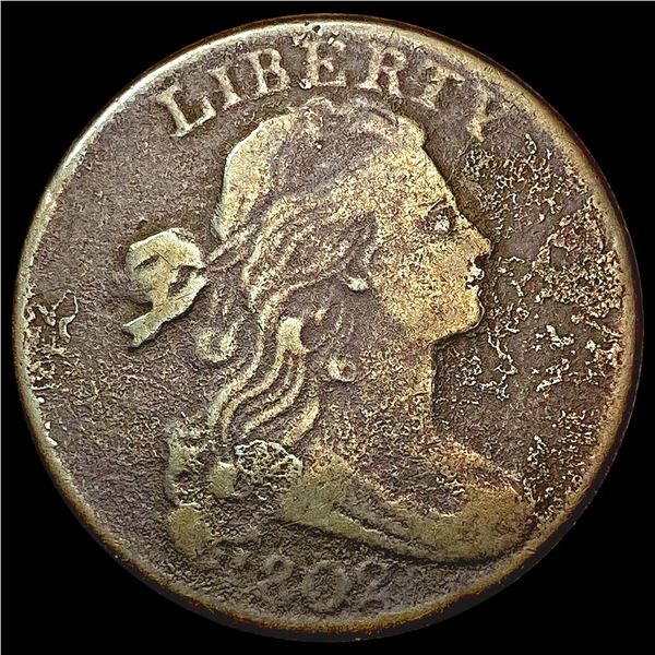 1802 S-227 Draped Bust Large Cent NICELY CIRCULATE