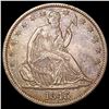 1843 Seated Liberty Half Dollar CHOICE AU