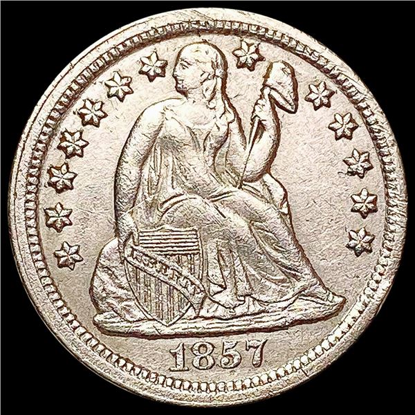 1857 Seated Liberty Dime CLOSELY UNCIRCULATED