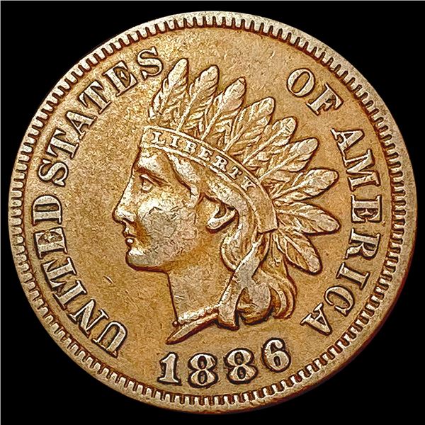 1886 T1 Indian Head Cent CLOSELY UNCIRCULATED