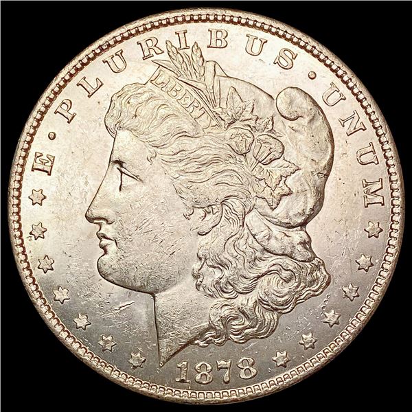 1878-S Morgan Silver Dollar CLOSELY UNCIRCULATED