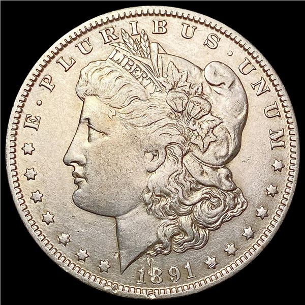 1891-O Morgan Silver Dollar CLOSELY UNCIRCULATED