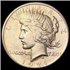 Image 1 : 1921 Silver Peace Dollar NEARLY UNCIRCULATED