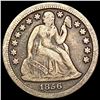 Image 1 : 1856-O Seated Liberty Dime NICELY CIRCULATED