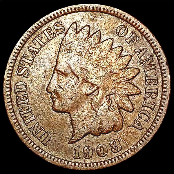 1908-S Indian Head Cent CLOSELY UNCIRCULATED