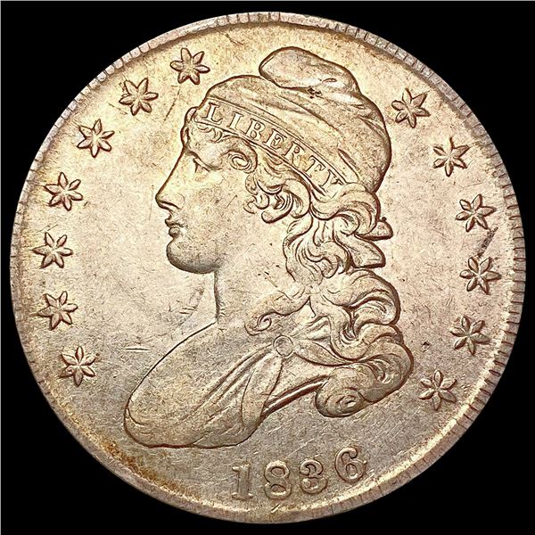 1836 Capped Bust Half Dollar CLOSELY UNCIRCULATED