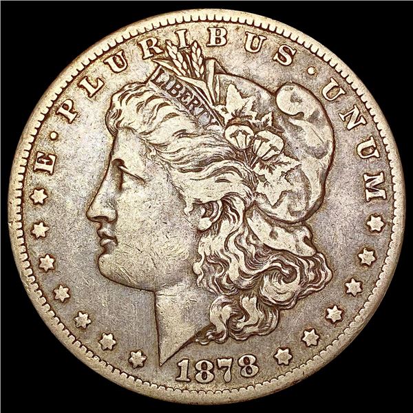 1878-CC Morgan Silver Dollar LIGHTLY CIRCULATED
