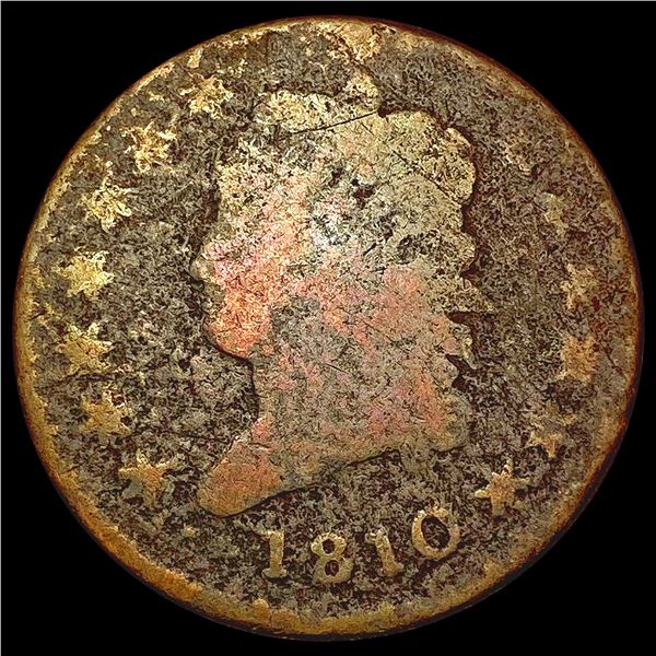 1810 Classic Head Large Cent NICELY CIRCULATED