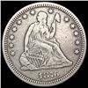 Image 1 : 1876 Seated Liberty Quarter LIGHTLY CIRCULATED