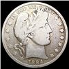 Image 1 : 1894 Barber Half Dollar NICELY CIRCULATED