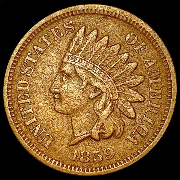 1859 Indian Head Cent NICELY CIRCULATED