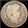 Image 1 : 1909-O Barber Quarter NICELY CIRCULATED