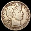 Image 1 : 1908-S Barber Quarter LIGHTLY CIRCULATED