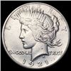 Image 1 : 1921 Silver Peace Dollar CLOSELY UNCIRCULATED