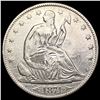 1874-S Arrows Seated Liberty Half Dollar LIGHTLY C