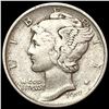 1918-D Mercury Dime NEARLY UNCIRCULATED