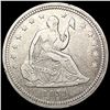 1839 Seated Liberty Quarter NEARLY UNCIRCULATED