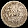 Image 2 : 1838 Lg Stars Seated Liberty Dime NICELY CIRCULATE