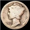 Image 1 : 1916-D Mercury Dime NICELY CIRCULATED