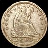 Image 1 : 1853 Arrows Rays Seated Liberty Quarter CLOSELY UN