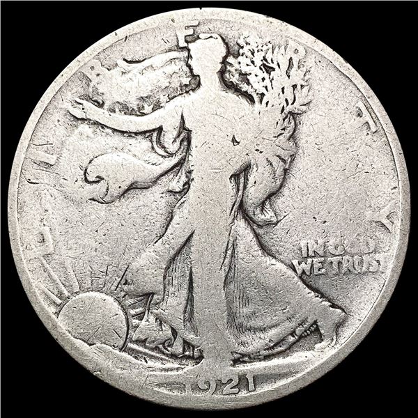 1921 Walking Liberty Half Dollar NICELY CIRCULATED