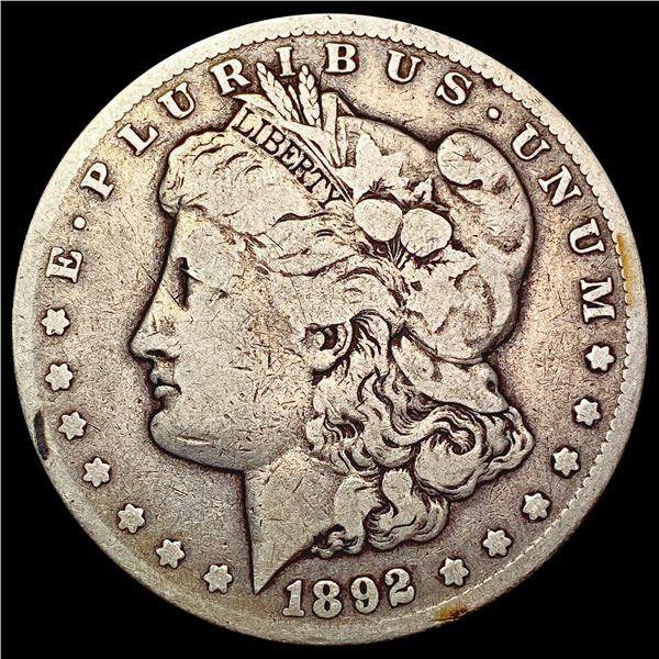 1892-CC Morgan Silver Dollar NICELY CIRCULATED