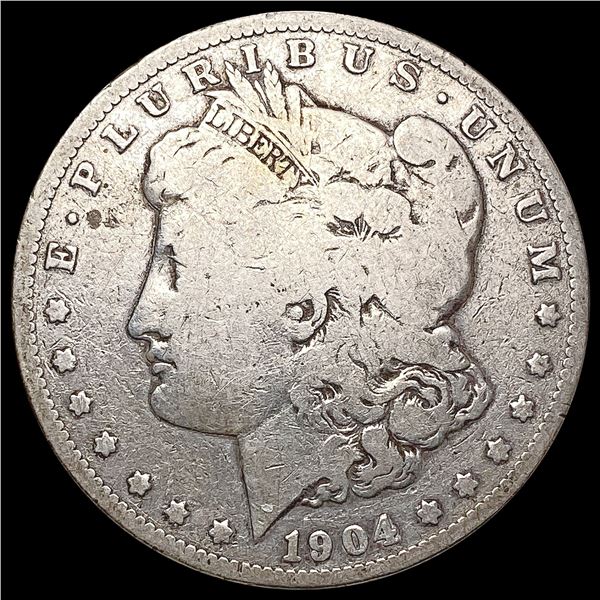 1904-S Morgan Silver Dollar NICELY CIRCULATED