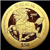 2000 1oz Gold $50 Sierra Leone Chinese Unicorn GEM