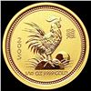 Image 2 : 2005 0.10oz Gold $15 Elizabeth II Year of Rooster