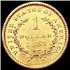 Image 2 : 1851 Rare Gold Dollar UNCIRCULATED