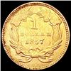 Image 2 : 1857 Rare Gold Dollar CLOSELY UNCIRCULATED