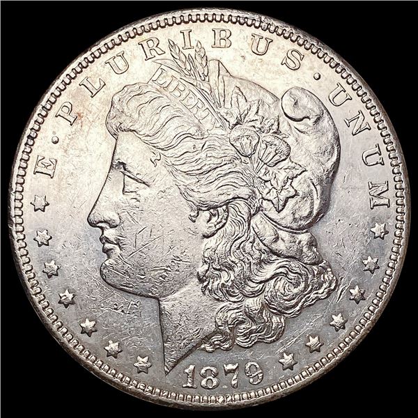 1879-S REV 78 Morgan Silver Dollar CLOSELY UNCIRCU
