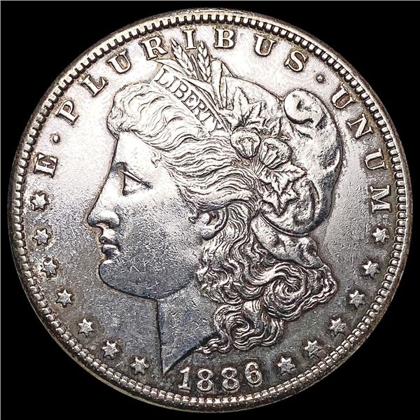 1886-S Morgan Silver Dollar CLOSELY UNCIRCULATED