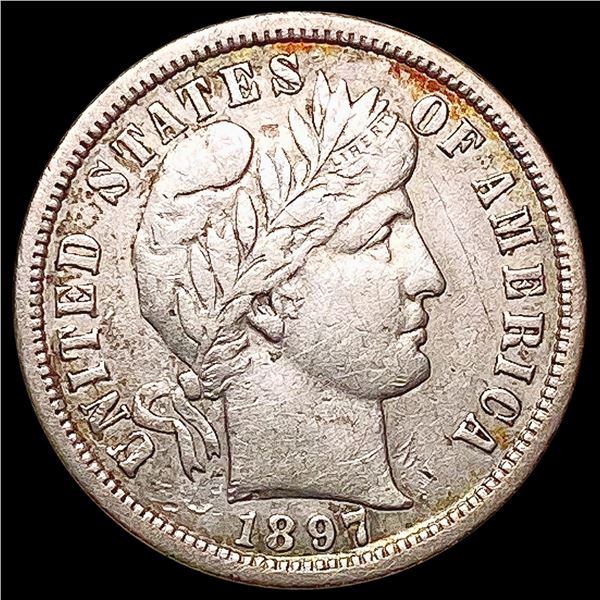 1897-S Barber Dime CLOSELY UNCIRCULATED