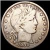 Image 1 : 1908-D Barber Half Dollar LIGHTLY CIRCULATED