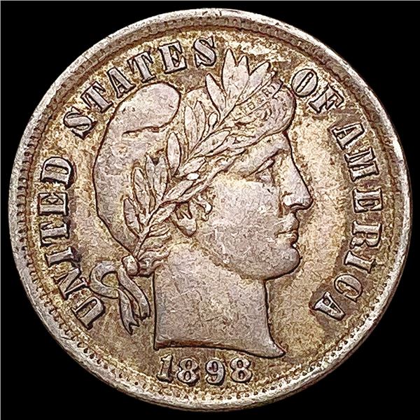 1898 Barber Dime CLOSELY UNCIRCULATED