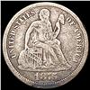 Image 1 : 1875-CC Seated Liberty Dime NICELY CIRCULATED