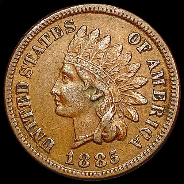 1885 Indian Head Cent LIGHTLY CIRCULATED