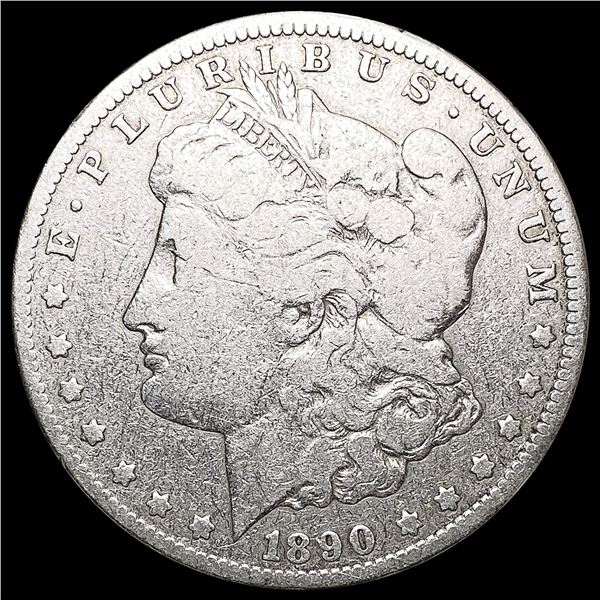 1890-CC Morgan Silver Dollar NICELY CIRCULATED
