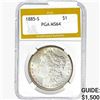 Image 1 : 1885-S Morgan Silver Dollar PGA MS64