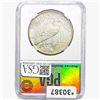 Image 2 : 1921 Silver Peace Dollar PGA MS63 HR