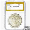 Image 1 : 1887-O Morgan Silver Dollar PGA MS67 DMPL